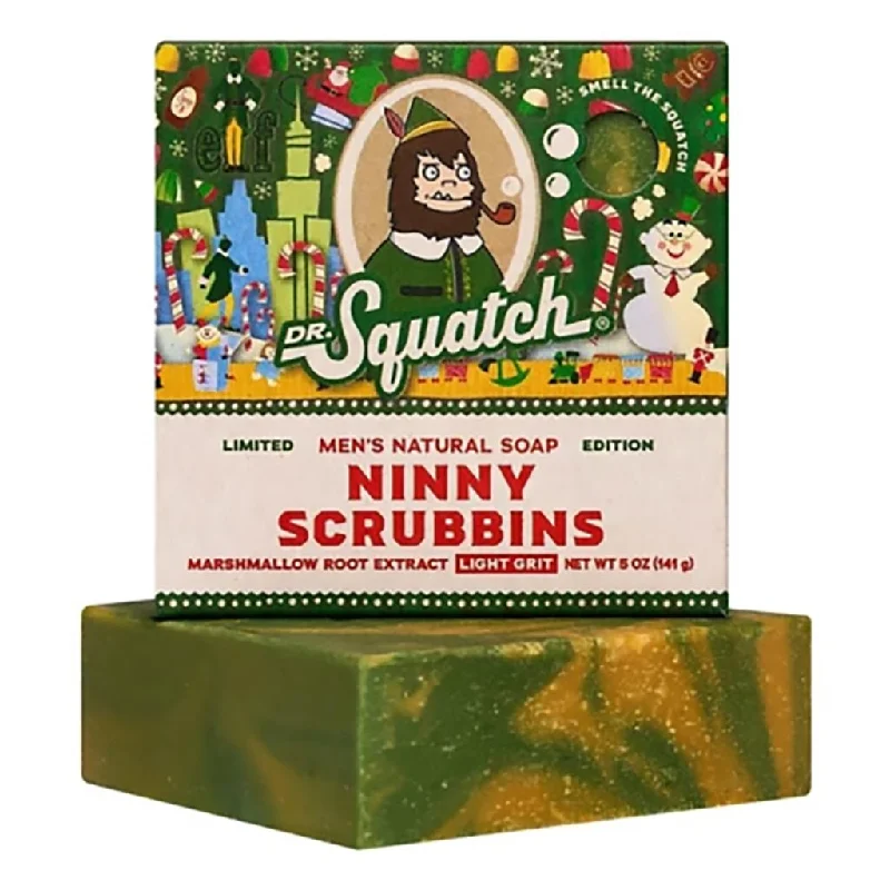 Dr. Squatch : Elf - Ninny Scrubbins - 5oz Bar Soap