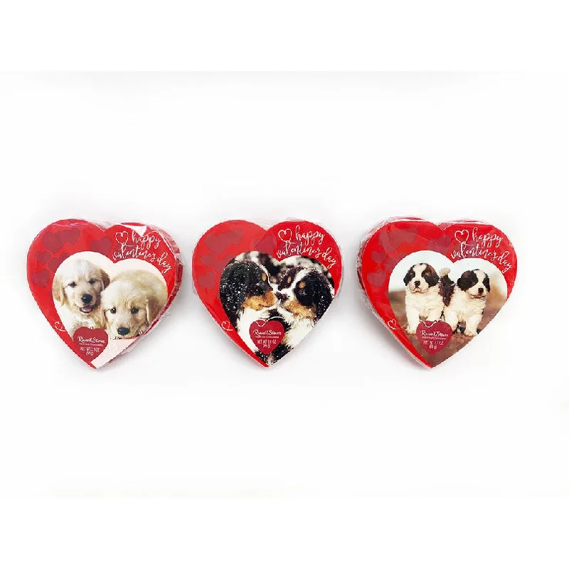 Russell Stover : Valentine's Assorted Chocolates - Pets 3.1 oz - Assorted package style. 1 at random