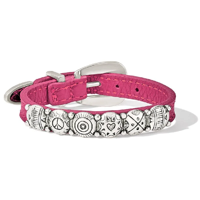 Brighton : Harmony Bandit Bracelet in Pink