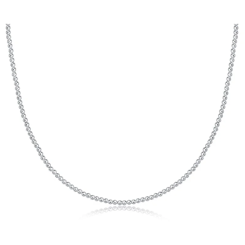 enewton design :  Choker Classic 2mm bead - Sterling Silver