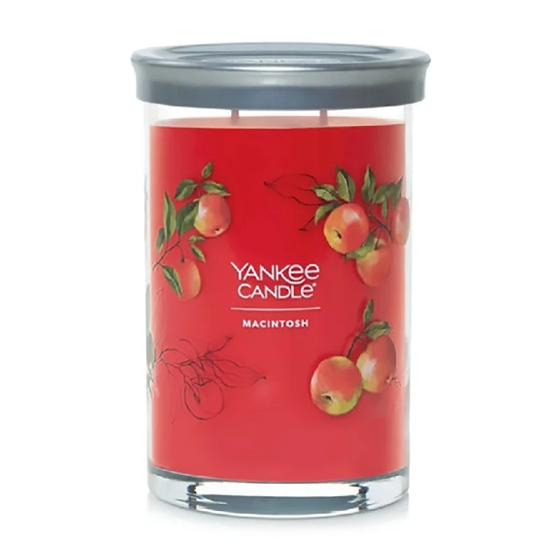 Yankee Candle : Signature Large Tumbler Candle in Macintosh