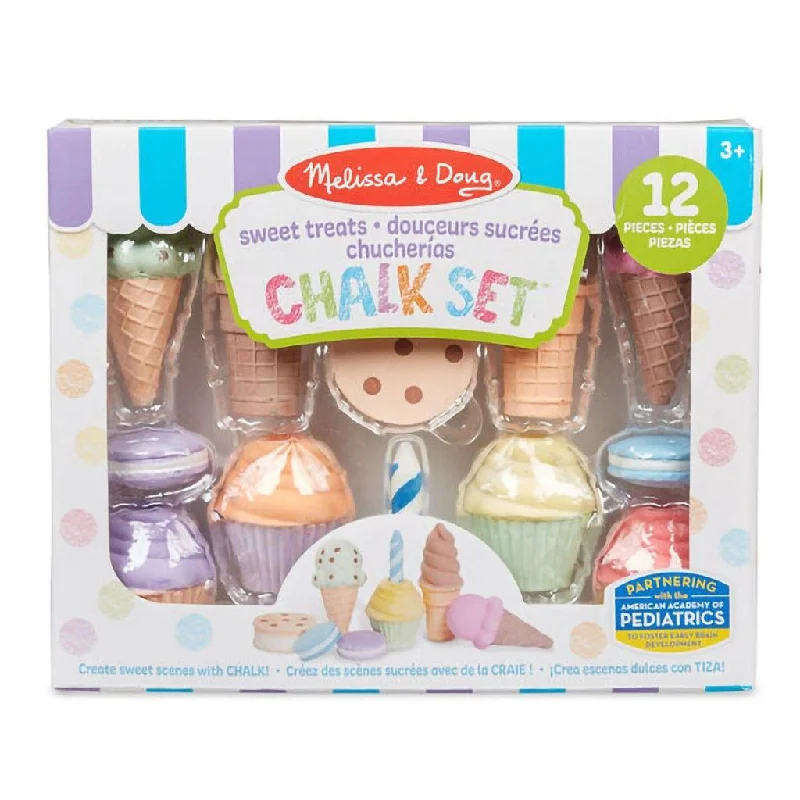 Melissa & Doug : Ice Cream & Cake Chalk Set