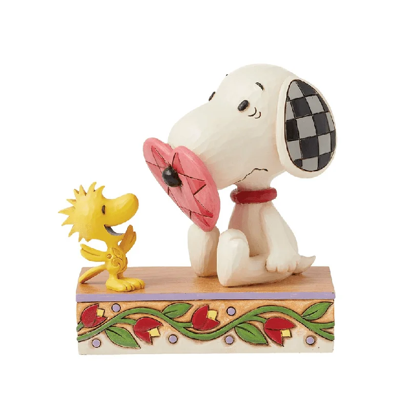 Jim Shore : Snoopy with Nose Through Heart