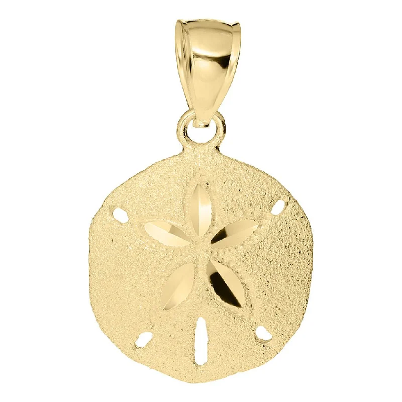 LeStage® Cape Cod : Sand Dollar Necklace-  Gold