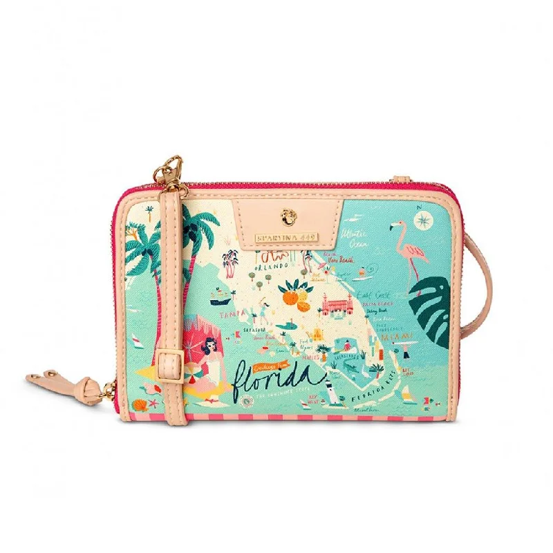 Spartina 449 : Florida All-in-One Phone Crossbody (W)