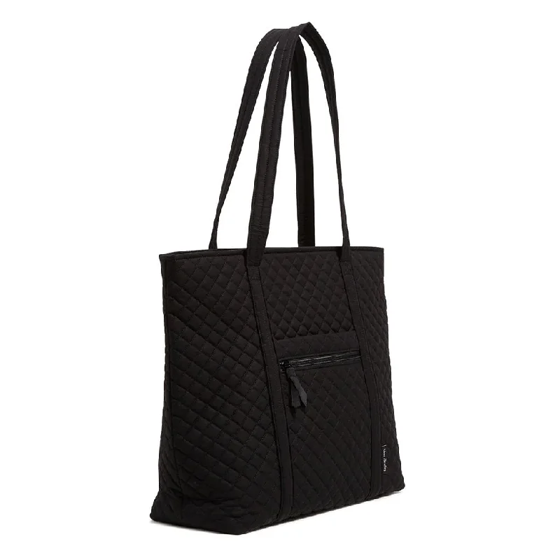 Vera Bradley : Vera Tote Bag In Recycled Cotton Black