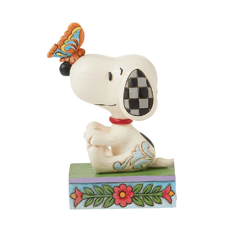 Jim Shore : Snoopy Butterfly on Nose