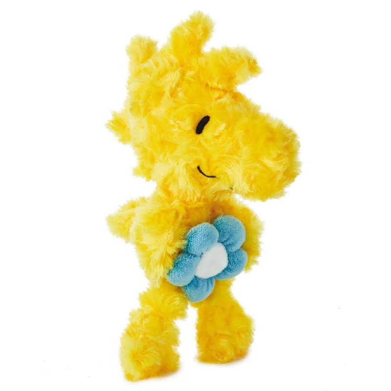 Hallmark : Peanuts® Woodstock With Flower Stuffed Animal, 6.5"