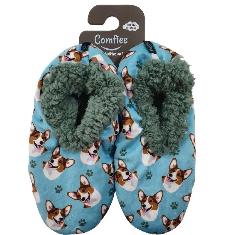 Comfies :  Slippers - Welsh Corgi