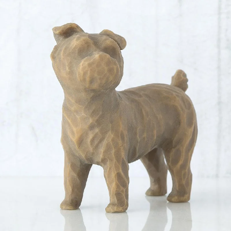 Willow Tree : Love My Dog (Small, Standing Up) Figurine