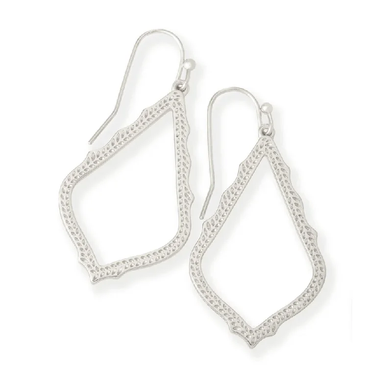 Kendra Scott : Sophia Drop Earrings In Silver