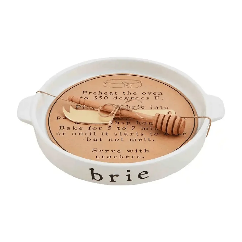 Mud Pie : Ceramic Brie Baker Set