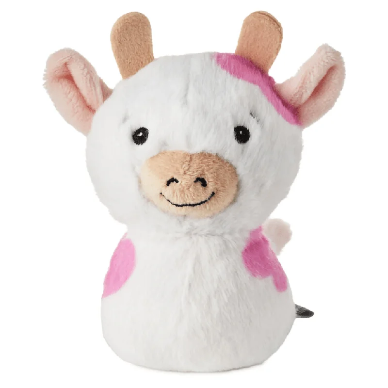 Hallmark : Strawberry Cow Zip-Along Plush Toy