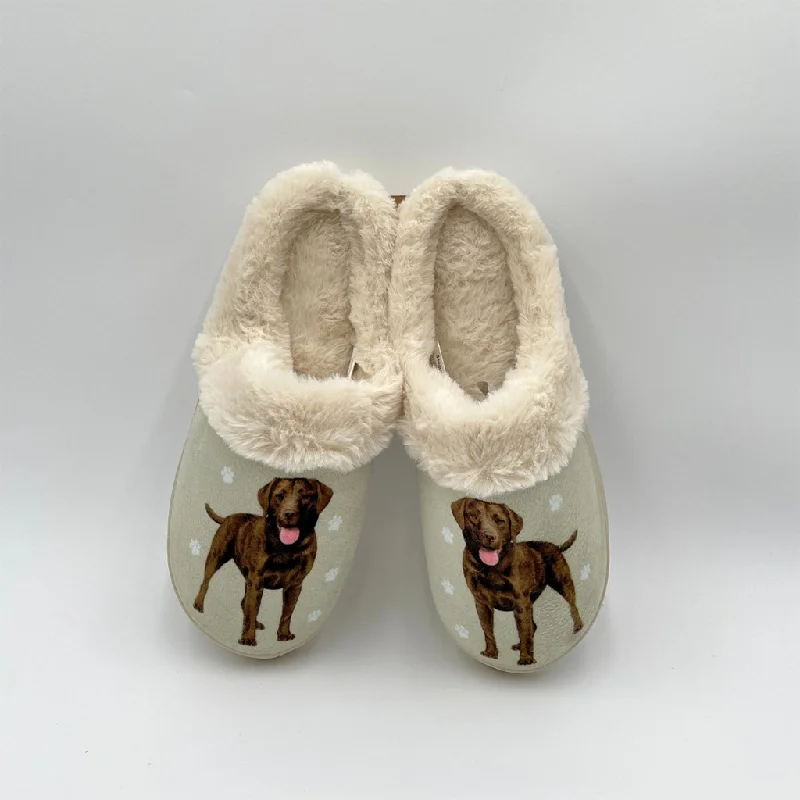 Snuggs : Labrador Chocolate - Slippers