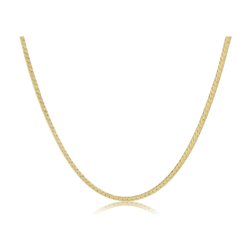 enewton design : Choker herringbone chain - Gold