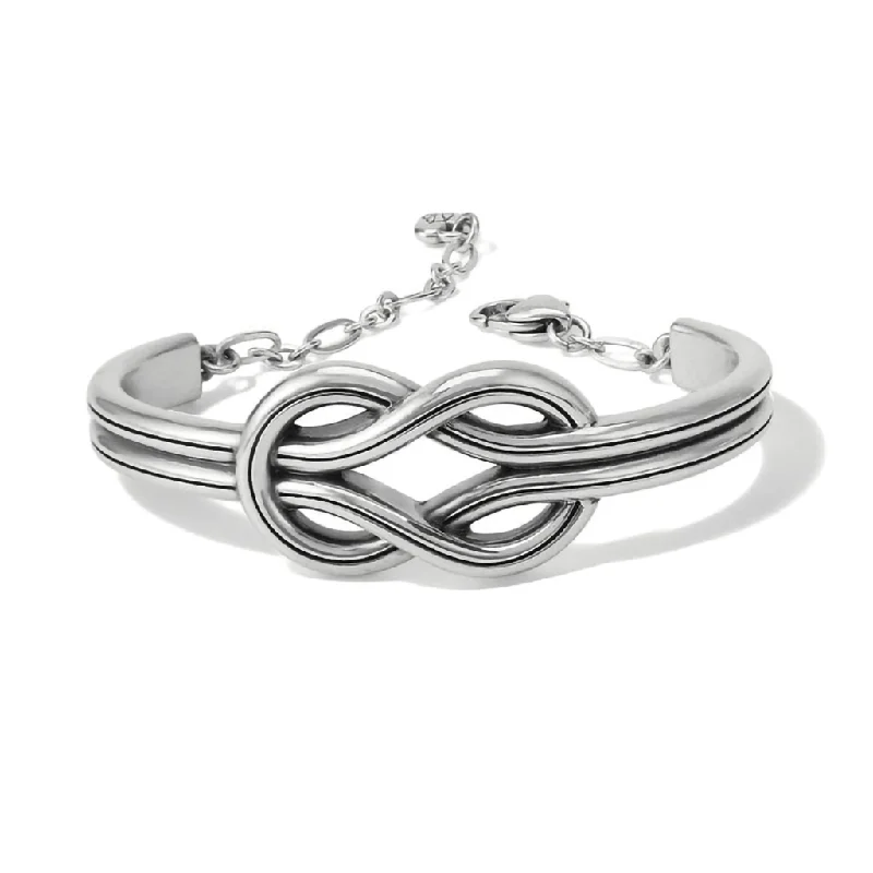 Brighton : Interlok Harmony Bold Bar Bracelet in Silver