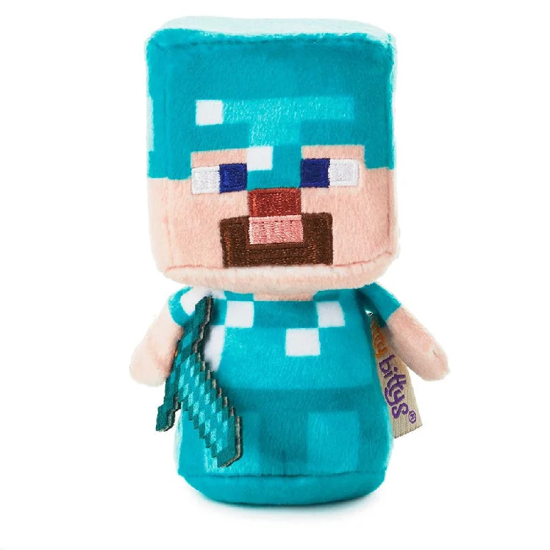 Hallmark : itty bittys® Minecraft Diamond Armor Steve Plush