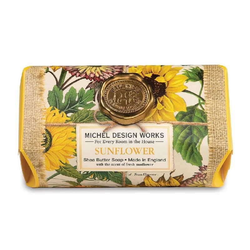 Michel Design Works : Sunflower Large Bath Soap Bar