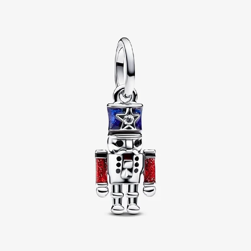 PANDORA : Moveable Nutcracker Dangle Charm