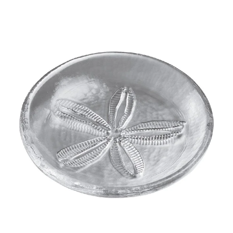 Simon Pearce : Glass Sand Dollar Plate