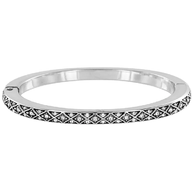 Brighton : Diamond Hinged Bangle