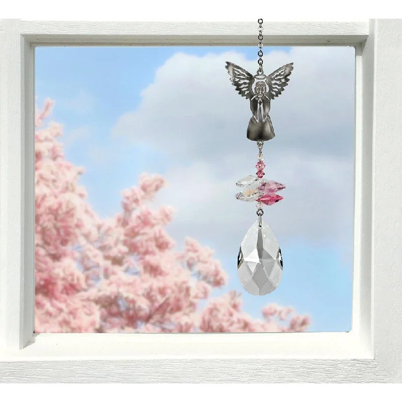 Woodstock Chimes : Crystal Fantasy Suncatcher - Angel