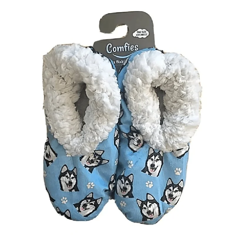 Comfies : Slippers - Siberian Husky