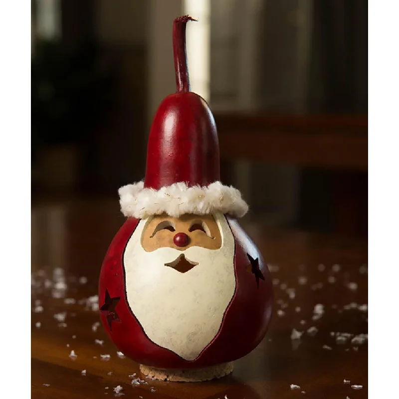 Meadowbrooke Gourds : Santa - Miniature