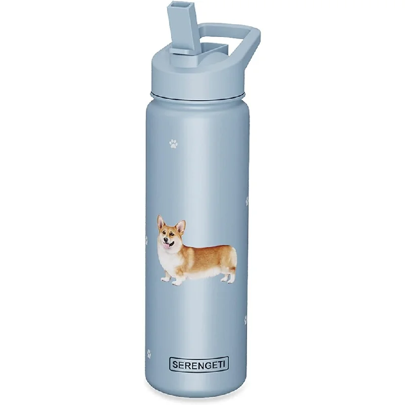 E & S Pets : Welsh Corgi Serengeti 24 oz Ultimate Water Bottle