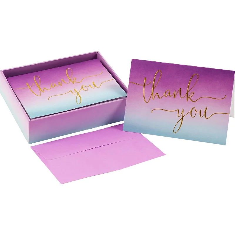 Peter Pauper Press : Amethyst Thank You Notes