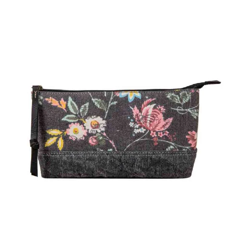 Myra Bag : Cavender Floral Canvas Pouch