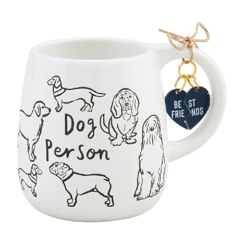 Mud Pie :  Dog Person Resist Dog Mug