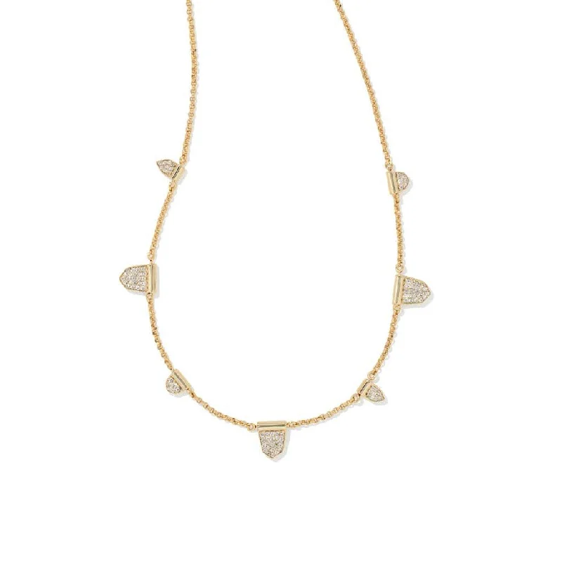 Kendra Scott : Adeline Strand Necklace In Gold