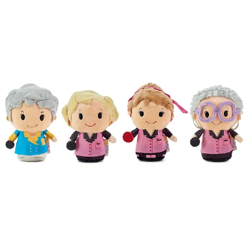 Hallmark : Itty Bittys® The Golden Girls Bowling Team Plush Collector Set of 4