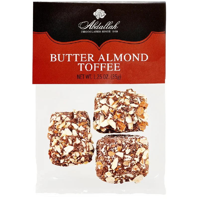 Abdallah Candies : Butter Almond Toffee –Milk Chocolate