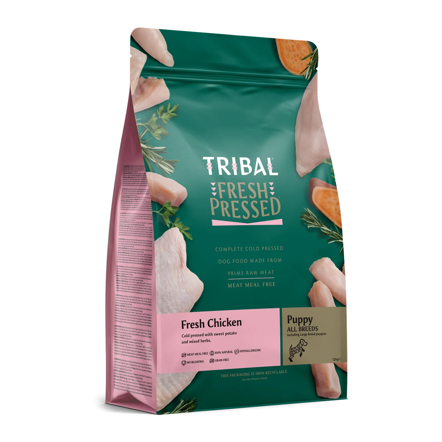 Tribal Cold Pressed Puppy Chicken Dog Food