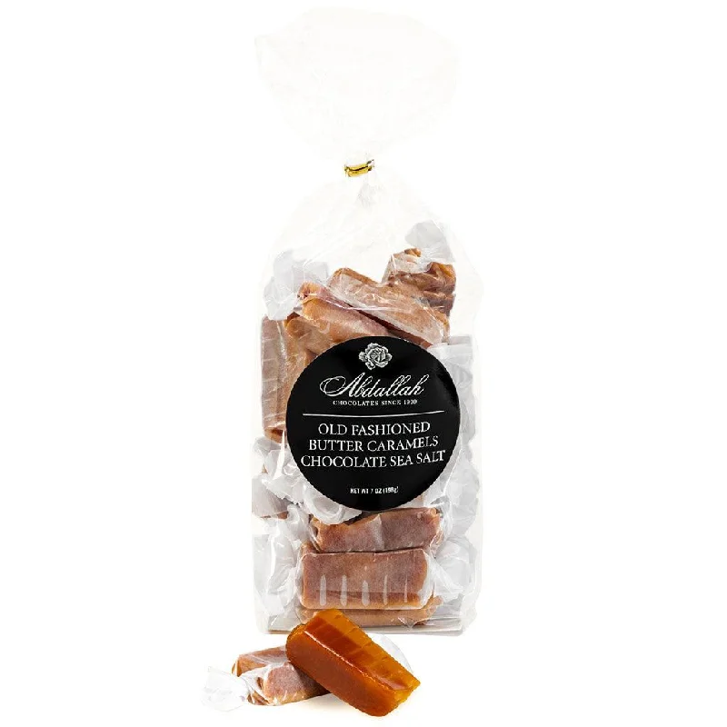 Abdallah Candies : Old Fashioned Butter & Chocolate Sea Salt Caramels