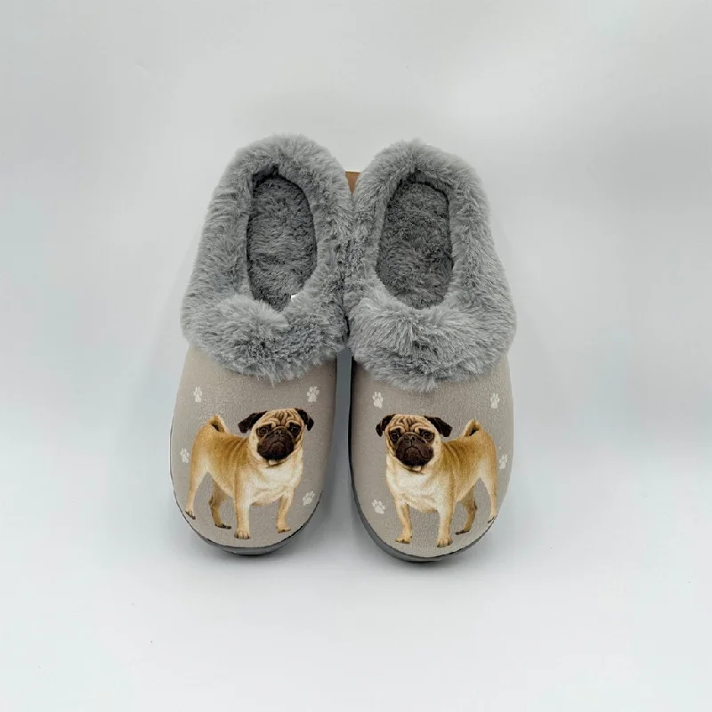 Snuggs : Pug Slippers