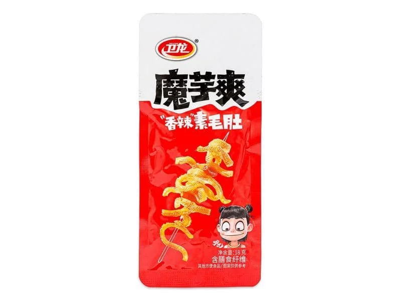 Weilong Konjac Strips (Hot & Spicy) 衛龍 魔芋爽香辣素毛肚