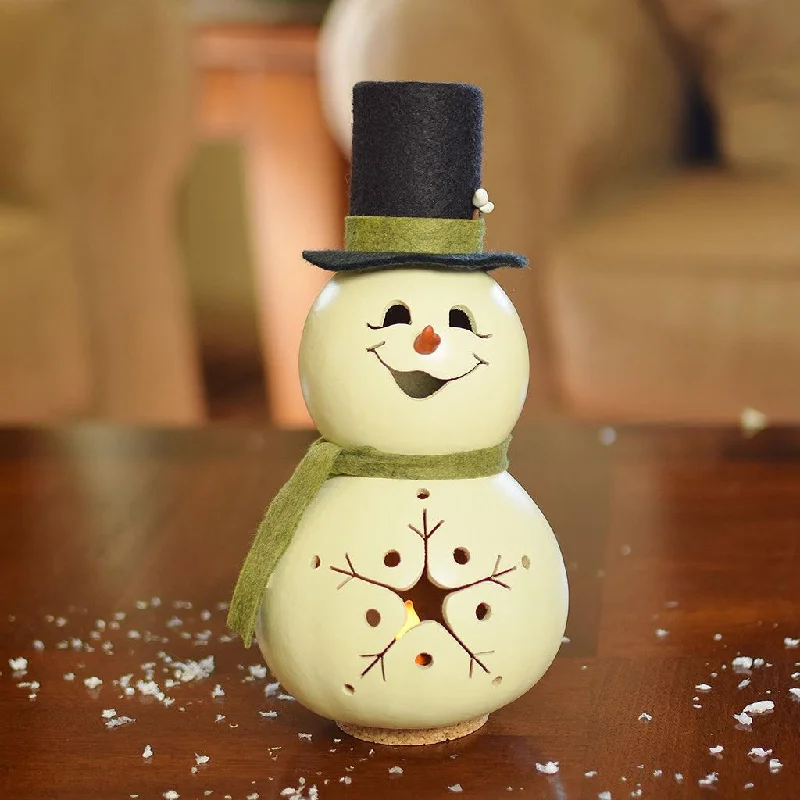 Meadowbrooke Gourds : Snowman - Miniature