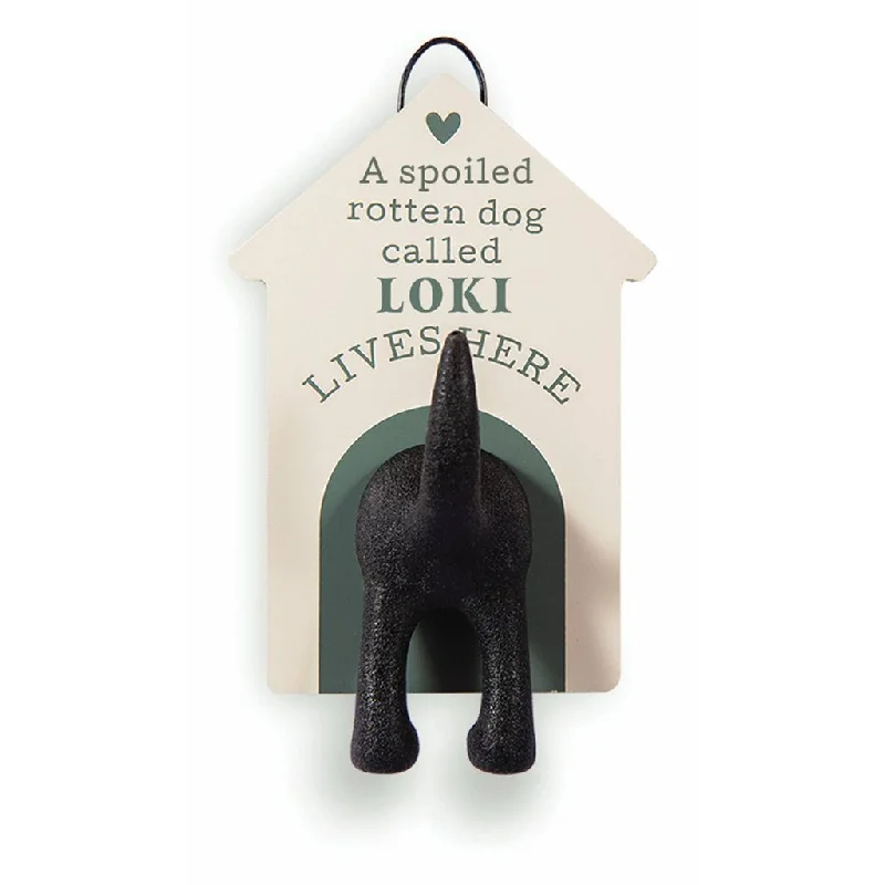 H & H Gifts : Dog Leash Hook - Loki