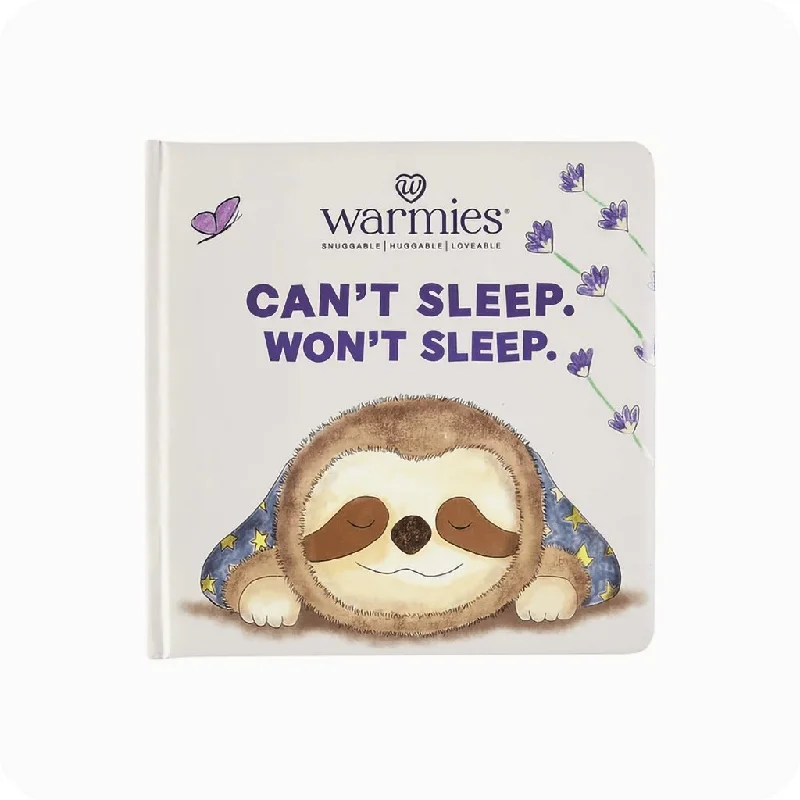 Warmies : Can't Sleep. Won't Sleep. Board Book