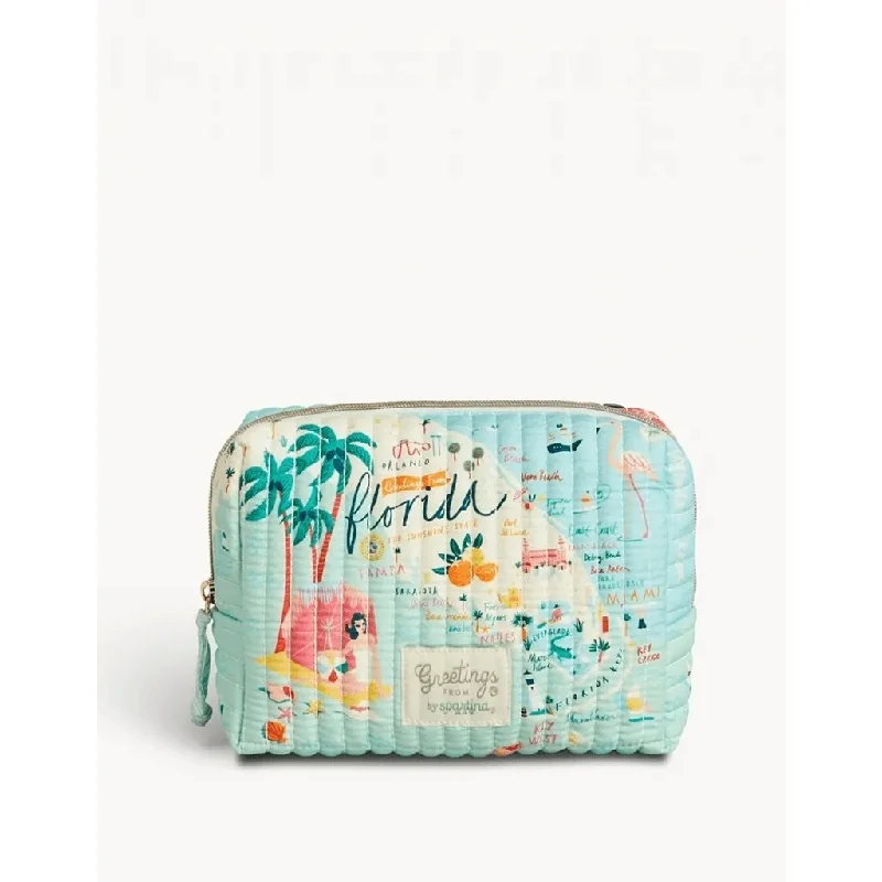 Spartina 449 : Florida Quilted Cosmetic Bag(W)