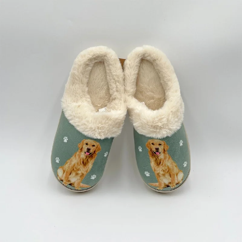 Snuggs : Golden Retreiver Slippers