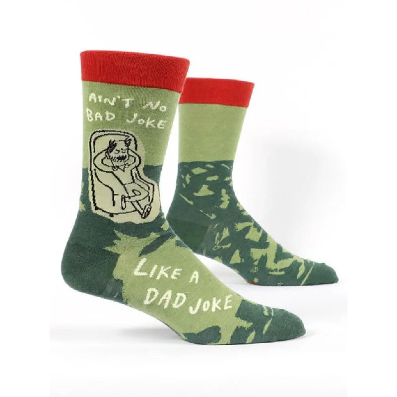 Blue Q : Men's Crew Socks - "Dad Joke"