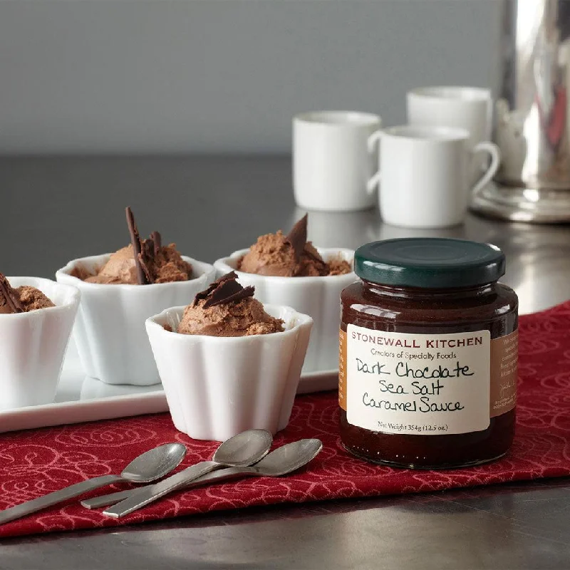 Stonewall Kitchen : Dark Chocolate Sea Salt Caramel Sauce