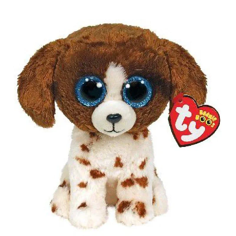 Ty : Beanie Boos - Muddles the Brown & White Dog