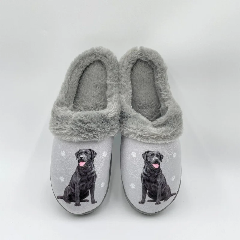 Snuggs : Labrador Black - Slippers