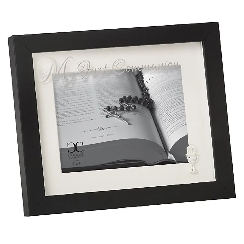 Roman : First Communion 7x5 - Black