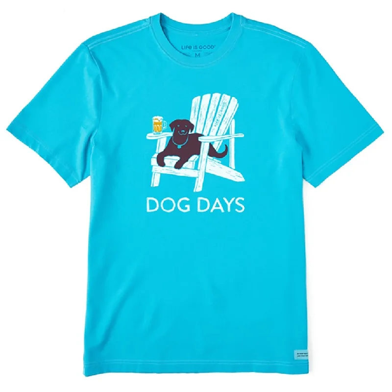 Life Is Good : Men's Dog Days Beer Crusher Tee